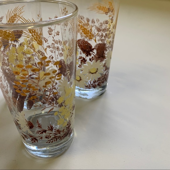 Dining Vintage Style Drinking Glasses Poshmark